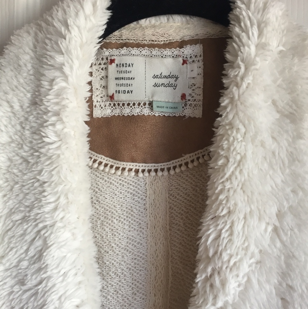 Anthropologie Saturday/Sunday Waterfall Cardigan